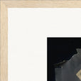 Never too Late Framed print 30x40 cm / 12x16″ Wood frame corner detail
