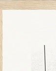 The Urban Matrix Framed print 30x40 cm / 12x16″ Wood frame corner detail