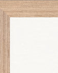 Underwater Flight Framed print 30x40 cm / 12x16″ Wood frame corner detail