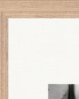 Synch'd Hands Framed print 30x40 cm / 12x16″ Wood frame corner detail