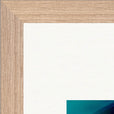 Around and Around Framed print 30x40 cm / 12x16″ Wood frame corner detail