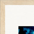 Bubbles and Sky Sticks Framed print 30x40 cm / 12x16″ Wood frame corner detail