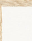 Underwater Flight Framed print 30x40 cm / 12x16″ Wood frame corner detail
