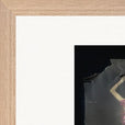 Never too Late Framed print 30x40 cm / 12x16″ Wood frame corner detail