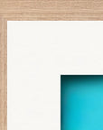 Northern Soul Framed print 30x40 cm / 12x16″ Wood frame corner detail