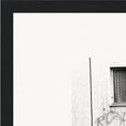 The Urban Matrix Framed print 30x45 cm / 12x18″ Black frame corner detail