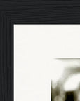 Cuba Girl Framed print 30x45 cm / 12x18″ Black frame corner detail