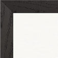 Bubbles and Sky Sticks Framed print 30x45 cm / 12x18″ Black frame corner detail