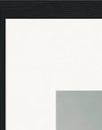 Everyday Hero Framed print 30x45 cm / 12x18″ Black frame corner detail