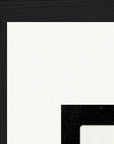 Little Secret Framed print 30x45 cm / 12x18″ Black frame corner detail