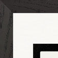 Little Secret Framed print 30x45 cm / 12x18″ Black frame corner detail