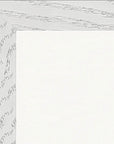 Synch'd Hands Framed print 30x45 cm / 12x18″ White frame corner detail