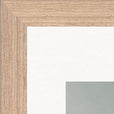 Everyday Hero Framed print 30x45 cm / 12x18″ Wood frame corner detail