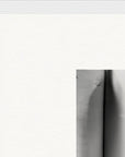 Synch'd Hands Framed print 40x40 cm / 16x16″ White frame corner detail