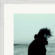 Misty Mind Framed print 40x40 cm / 16x16″ White frame corner detail