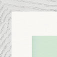 Lacey Leg Framed print 40x40 cm / 16x16″ White frame corner detail