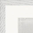 The Space We Share Framed print 40x40 cm / 16x16″ White frame corner detail