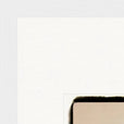 Hat On Framed print 40x40 cm / 16x16″ White frame corner detail