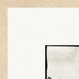 Ready to Fly Framed print 40x40 cm / 16x16″ Wood frame corner detail