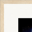 Have a Looksie Framed print 40x40 cm / 16x16″ Wood frame corner detail