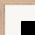 Face It Framed print 40x40 cm / 16x16″ Wood frame corner detail