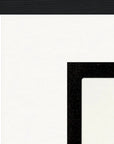 Little Secret Framed print 40x50 cm / 16x20″ Black frame corner detail