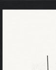 The Urban Matrix Framed print 40x50 cm / 16x20″ Black frame corner detail
