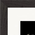 Vibe of Life Framed print 40x50 cm / 16x20″ Black frame corner detail