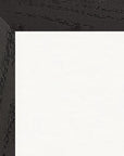Hat On Framed print 40x50 cm / 16x20″ Black frame corner detail