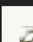 Cuba Girl Framed print 40x50 cm / 16x20″ Black frame corner detail