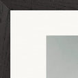Everyday Hero Framed print 40x50 cm / 16x20″ Black frame corner detail