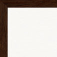 Face It Framed print 40x50 cm / 16x20″ Dark wood frame corner detail