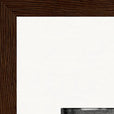 Old Star Framed print 40x50 cm / 16x20″ Dark wood frame corner detail