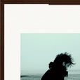 Misty Mind Framed print 40x50 cm / 16x20″ Dark wood frame corner detail