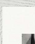 Synch'd Hands Framed print 40x50 cm / 16x20″ White frame corner detail
