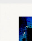 Web of Colours Framed print 40x50 cm / 16x20″ White frame corner detail