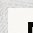 Little Secret Framed print 40x50 cm / 16x20″ White frame corner detail