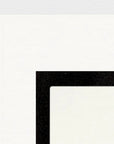 Little Secret Framed print 40x50 cm / 16x20″ White frame corner detail
