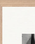 Synch'd Hands Framed print 40x50 cm / 16x20″ Wood frame corner detail