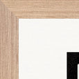 Little Secret Framed print 40x50 cm / 16x20″ Wood frame corner detail