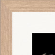 Vibe of Life Framed print 40x50 cm / 16x20″ Wood frame corner detail