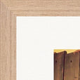 Blast Off Framed print 40x50 cm / 16x20″ Wood frame corner detail