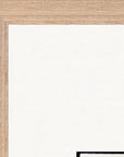 Ready to Fly Framed print 40x50 cm / 16x20″ Wood frame corner detail