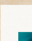 Around and Around Framed print 40x50 cm / 16x20″ Wood frame corner detail