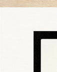 Little Secret Framed print 40x50 cm / 16x20″ Wood frame corner detail