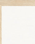 Circle of Life Framed print 40x50 cm / 16x20″ Wood frame corner detail