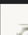 Cuba Girl Framed print 40x60 cm / 16x24″ Black frame corner detail