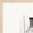 The Urban Matrix Framed print 40x60 cm / 16x24″ Wood frame corner detail