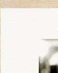Cuba Girl Framed print 40x60 cm / 16x24″ Wood frame corner detail