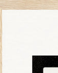Little Secret Framed print 40x60 cm / 16x24″ Wood frame corner detail